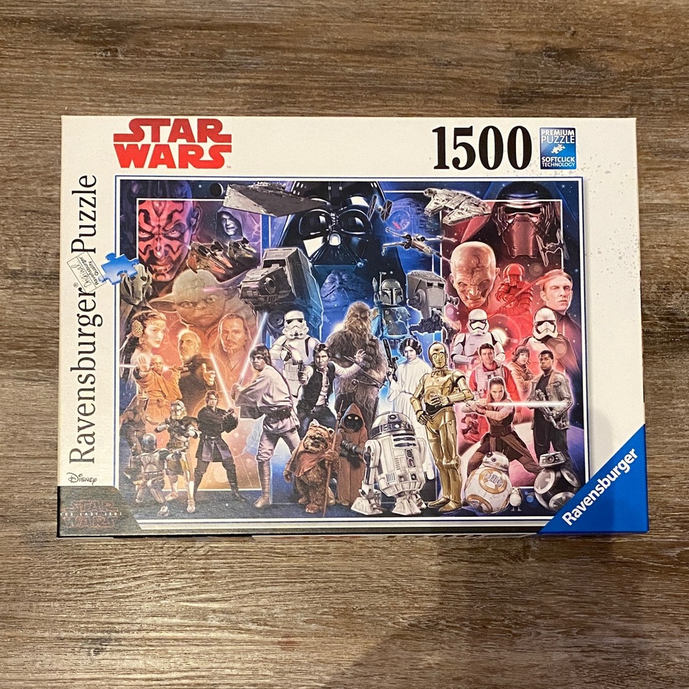 Ravensburger Star Wars Characters Collage Puzzle - Multicolor